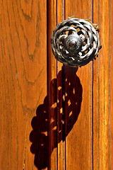 Image showing Old handle