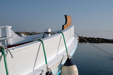 Image showing greek boat