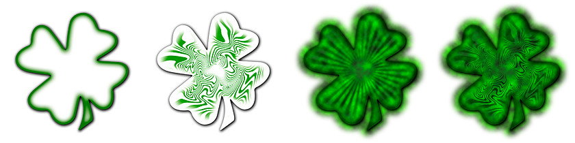 Image showing Big Saint Patrick's shamrock