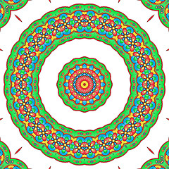 Image showing Colored mandala