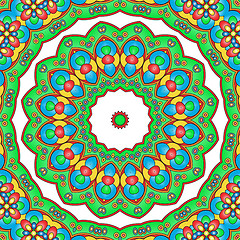 Image showing Colored mandala