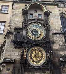 Image showing Clock tower in Prague