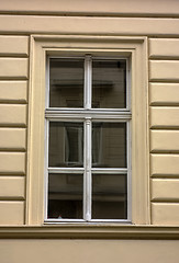 Image showing Old building window