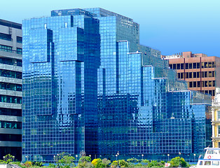 Image showing Glass building