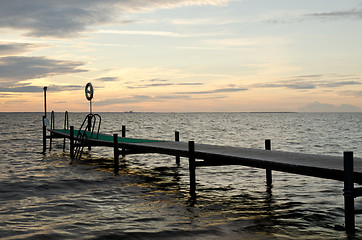 Image showing Bath pier