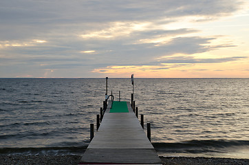 Image showing Bath pier