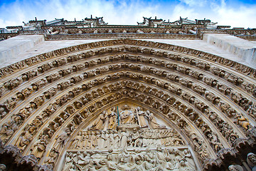 Image showing Notre Dame Cathedral - Paris