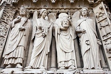 Image showing Notre Dame Cathedral - Paris