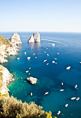 Image showing Faraglioni di Capri