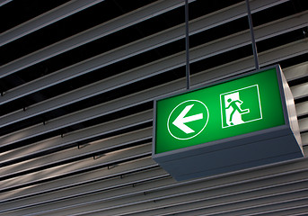 Image showing Emergency Exit