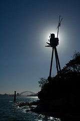 Image showing sail memorial