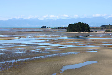 Image showing New Zealand mud flats