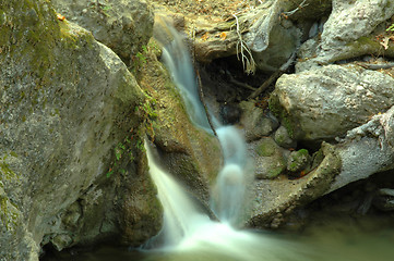 Image showing Small waterfall