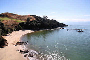 Image showing New Zealand beach