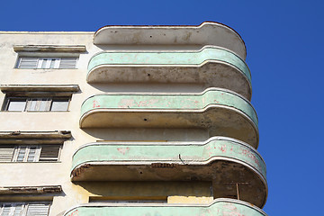 Image showing Cuba apartment building