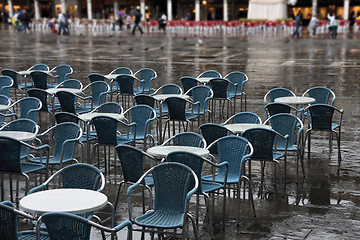 Image showing Venice in rain