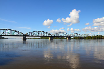 Image showing Truss bridge in Poland