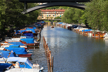 Image showing Stockholm marina