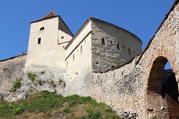 Image showing Romania - Rasnov castle