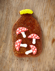 Image showing funny gingerbread