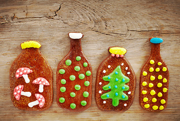 Image showing funny gingerbread