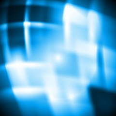 Image showing Blue abstract design