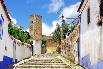 Image showing Old Street of Arraiolos village