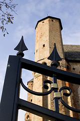 Image showing Old church-fortress