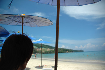 Image showing Beach in paradise