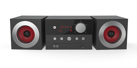 Image showing Mini audio system