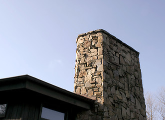 Image showing Stone Chimney