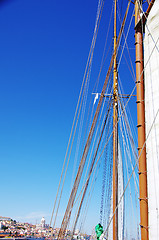 Image showing Sailboat near Lisbon, Portugal