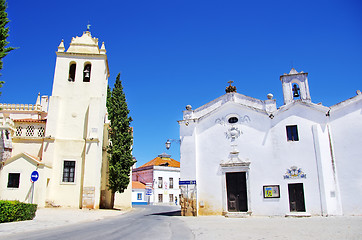 Image showing Square of Alvito village, Alentejo, Portugal