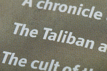 Image showing Word taliban