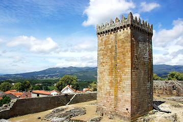 Image showing Castle of Melgaco  in the north of Portugal. 