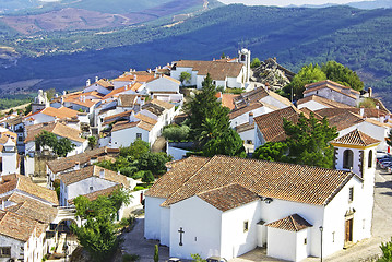 Image showing Landscape of Marvao,old village, Portugal.