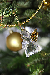 Image showing Christmas angel decoration