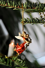 Image showing Jesus and Maria Christmas angel decoration