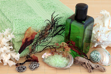 Image showing Natural Spa Products