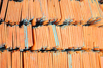 Image showing roof tiles texture 