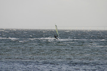 Image showing windsurfing