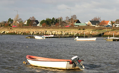 Image showing harbour in sweden