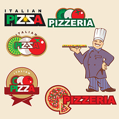 Image showing pizza label