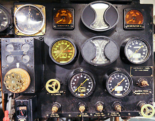 Image showing Instrument panel 