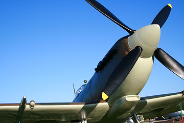 Image showing WW2 RAF Spitfire