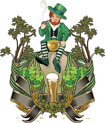 Image showing leprechaun, st.Patrick day