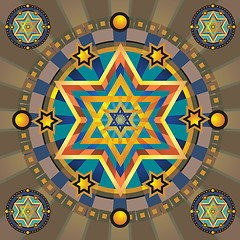 Image showing geometric pattern