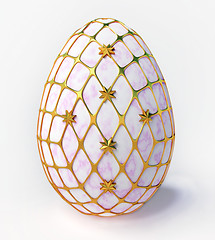 Image showing Easter - marble egg