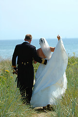 Image showing Wedding couple