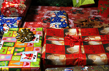 Image showing Christmas gifts